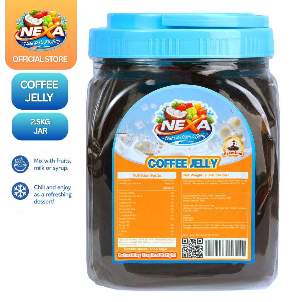 Coffee Jelly 2.5kg Jar