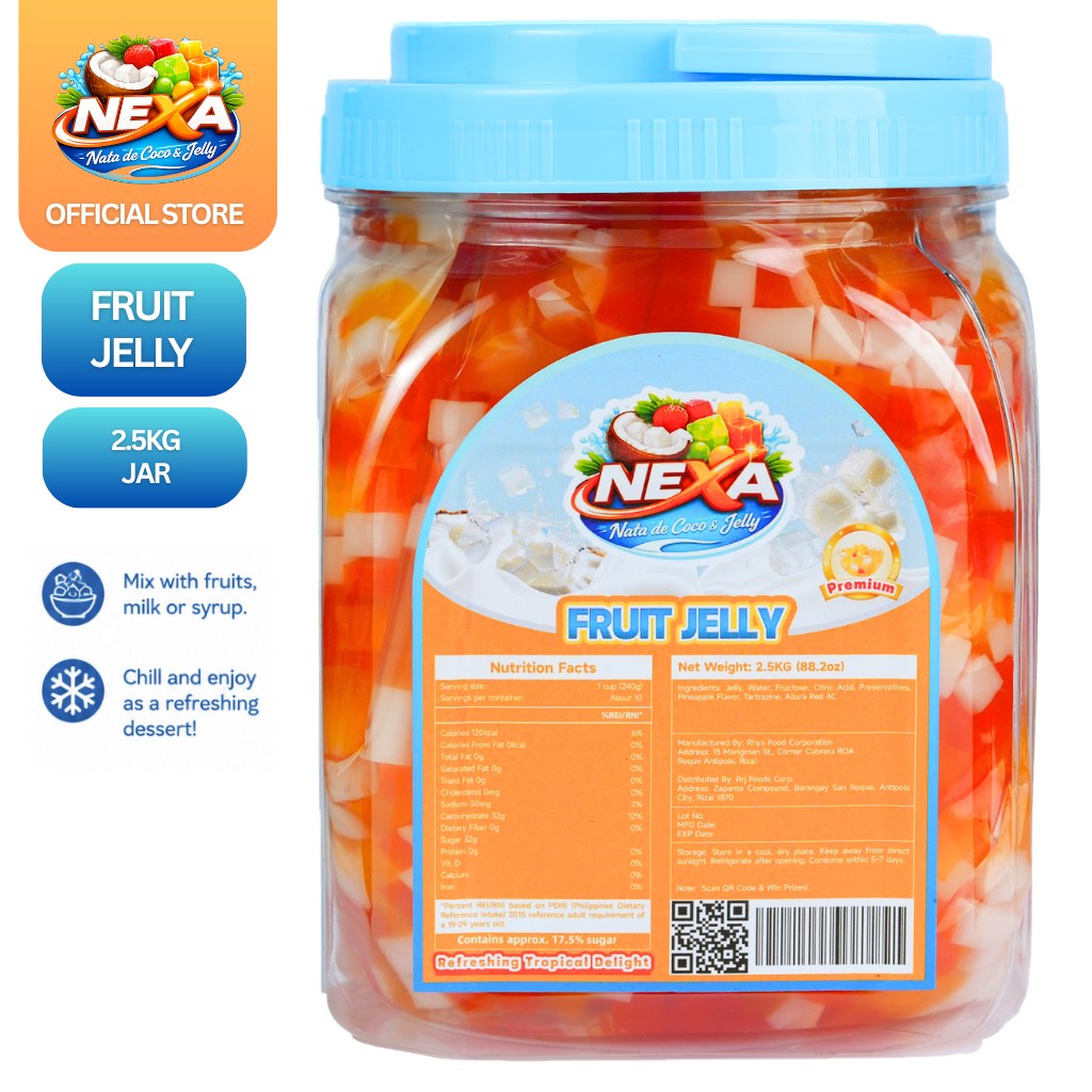 Fruit Jelly 2.5kg Jar